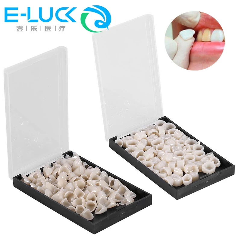 

Dental Temporary Crown Resin Realistic Dental Crowns Anteriors Posterior Molars Teeth Oral Teeth Whitening