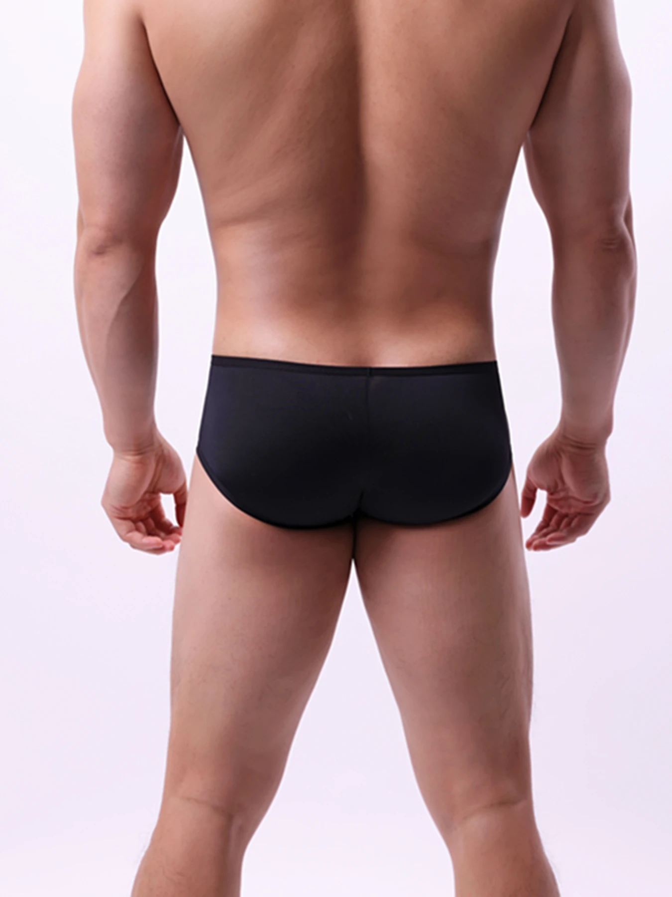 New Arrival Brave Person Men's Sexy Fashion Boxer Shorts Solid Nylon Underwear