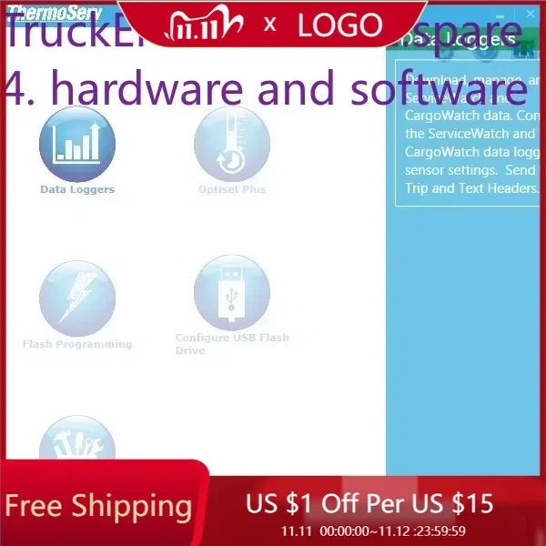 

ГрузовикEPC3 Thermo King ThermoServ 3.2 со вспышкой