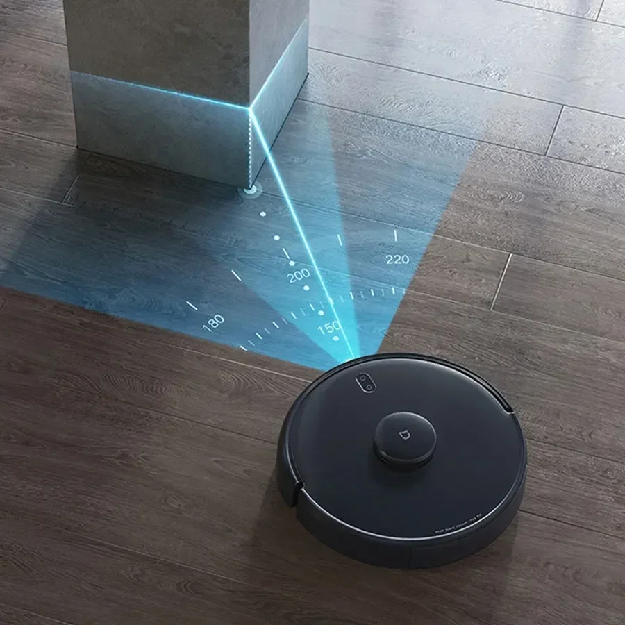 XIAOMI MIJIA MOP 2 Pro Household Sweeping Mopping Robot LDS Laser Navigation 4KPa Suction Power Smart Planned Map