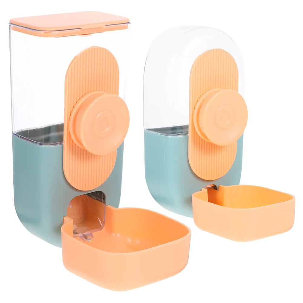 

1Set Automatic Pet Feeder Hanging Food Dispenser Reusable Plastic Wear-Resistant Convenient Cage Feeder for Hamster Rabbit