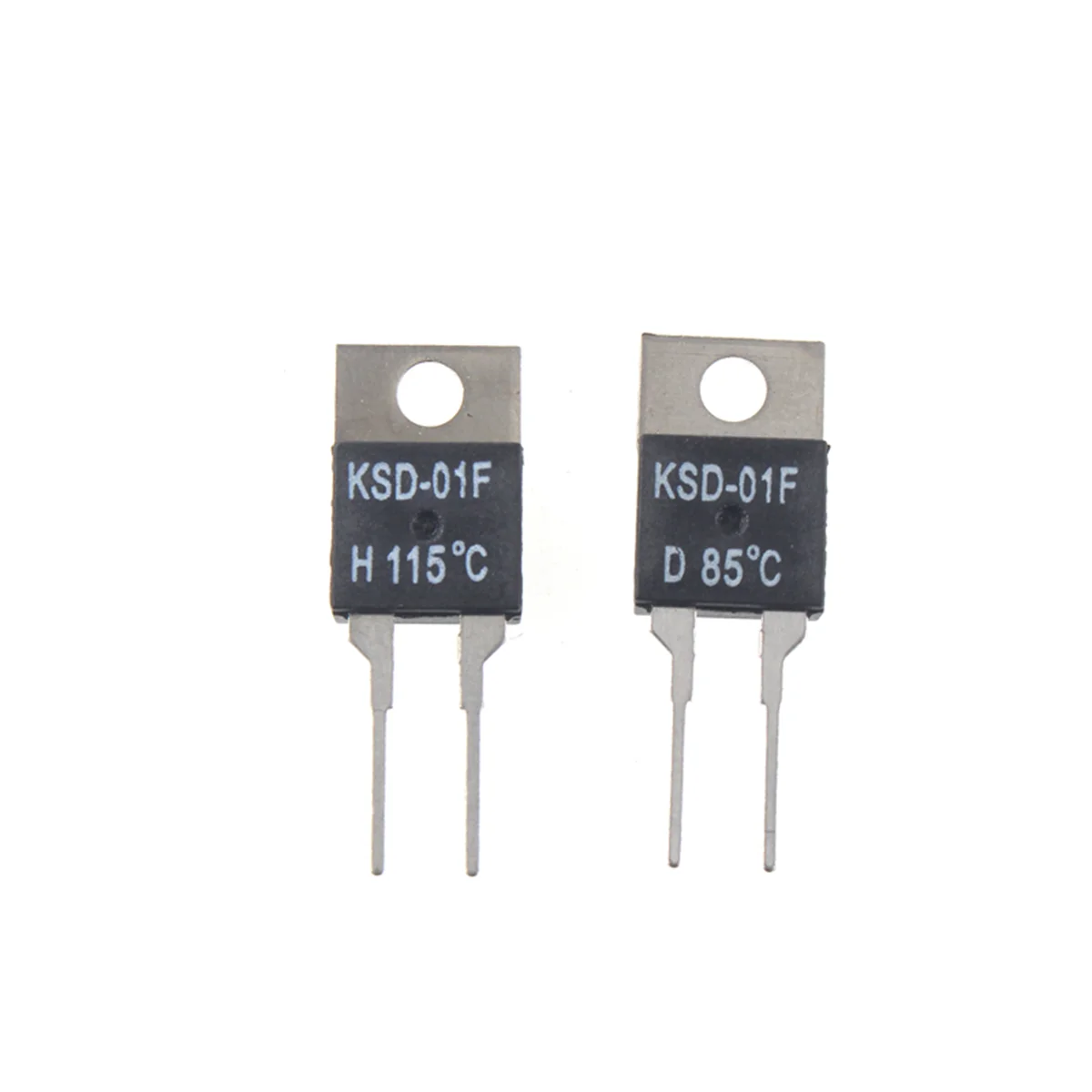 2 Stuks Ksd01f Temperatuursensor Thermostaatschakelaar 40 ℃ 45 ℃ 50 ℃ 55 ℃ 60 ℃ 70 ℃ 80 ℃ 90 ℃ 95 100 ℃ 105 ℃ 110 ℃ 115 ℃ 120 ℃ 130 ℃ 125 ℃ To220 juc31f Thermische Sw