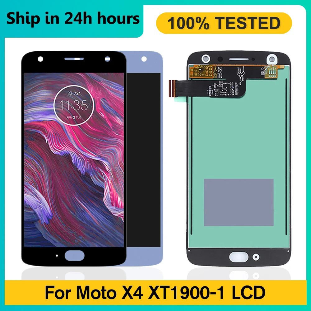 

5,2 "ЖК-дисплей для Motorola Moto X4 дисплей сенсорный экран дигитайзер Замена для MotoX4 XT1900 XT1900-1 XT1900-4 XT1900-7