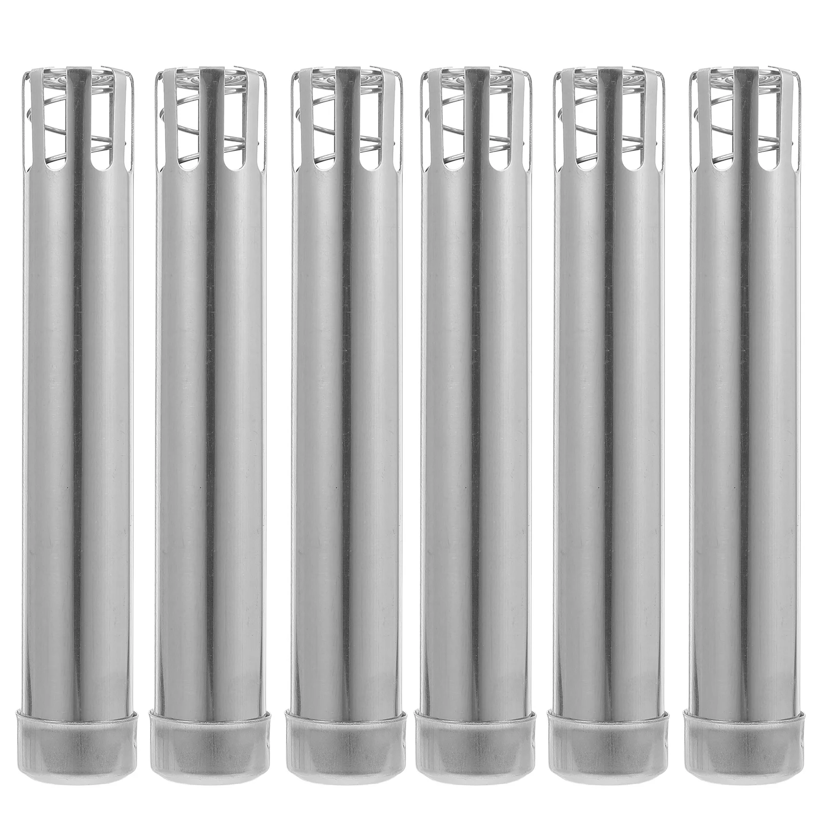 

6 шт., толкатели Moxa Stick из нержавеющей стали, прочный материал, пружинный механизм, простой в использовании, прижигание, термообработка, портативный держатель