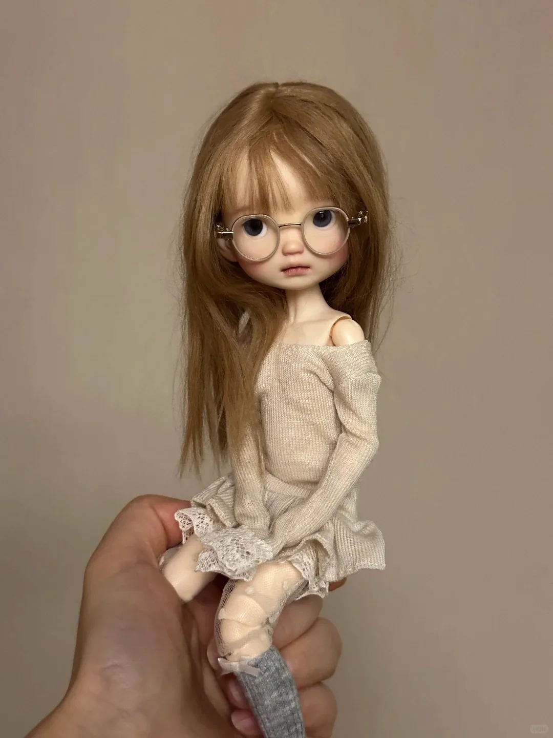 2025 Aangepaste Qbaby 1/6 BJD pop K2 meisje hoogwaardige optionele make-up spot pop op voorraad collectible figuur
