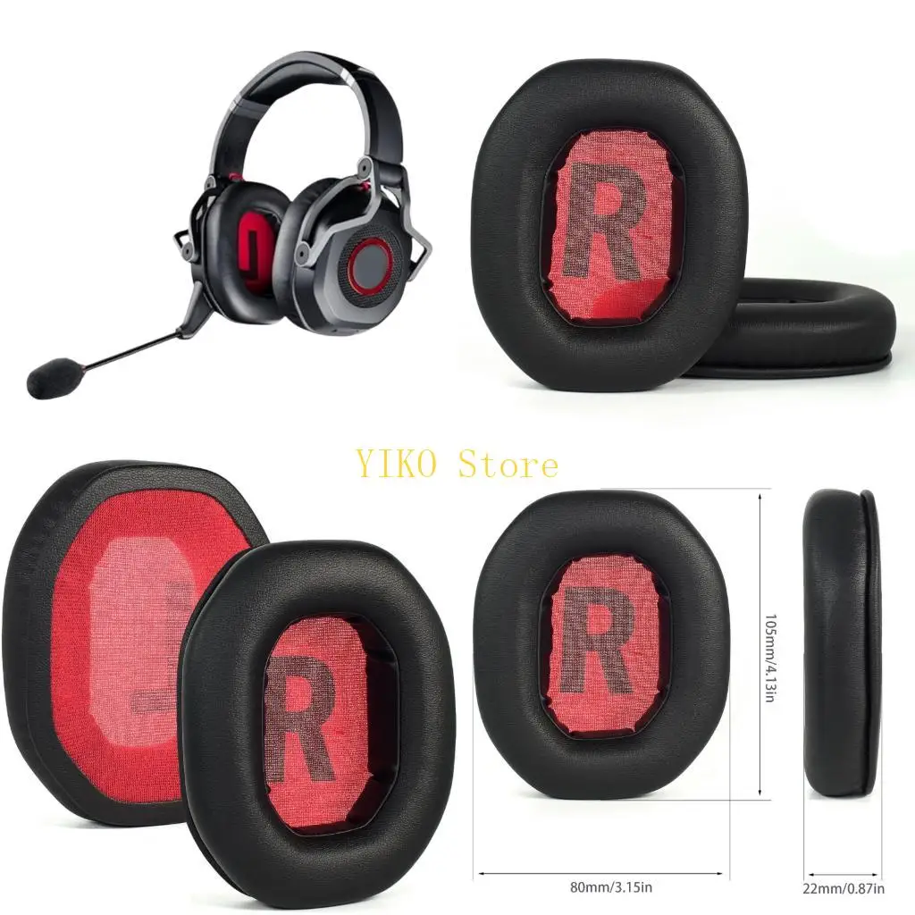 K32C 1Pair Thay thế đệm mềm Bìa cho Teufel khổng lồ nghe Lồng Teufel nghe nghe nghe nghe nghe