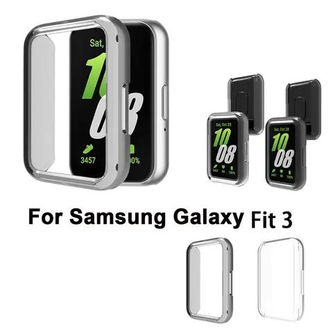 Cover TPU Transparent Soft Case For Samsung Galaxy Fit 3 fit3 SM-R390