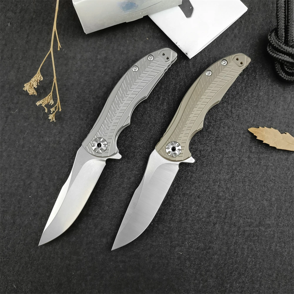 

Model 0609 RJ Martin Manual Pocket Folding Knife D2 Blade Flipper EDC Outdoor Tool Tactical Camping Survival Utility Knives