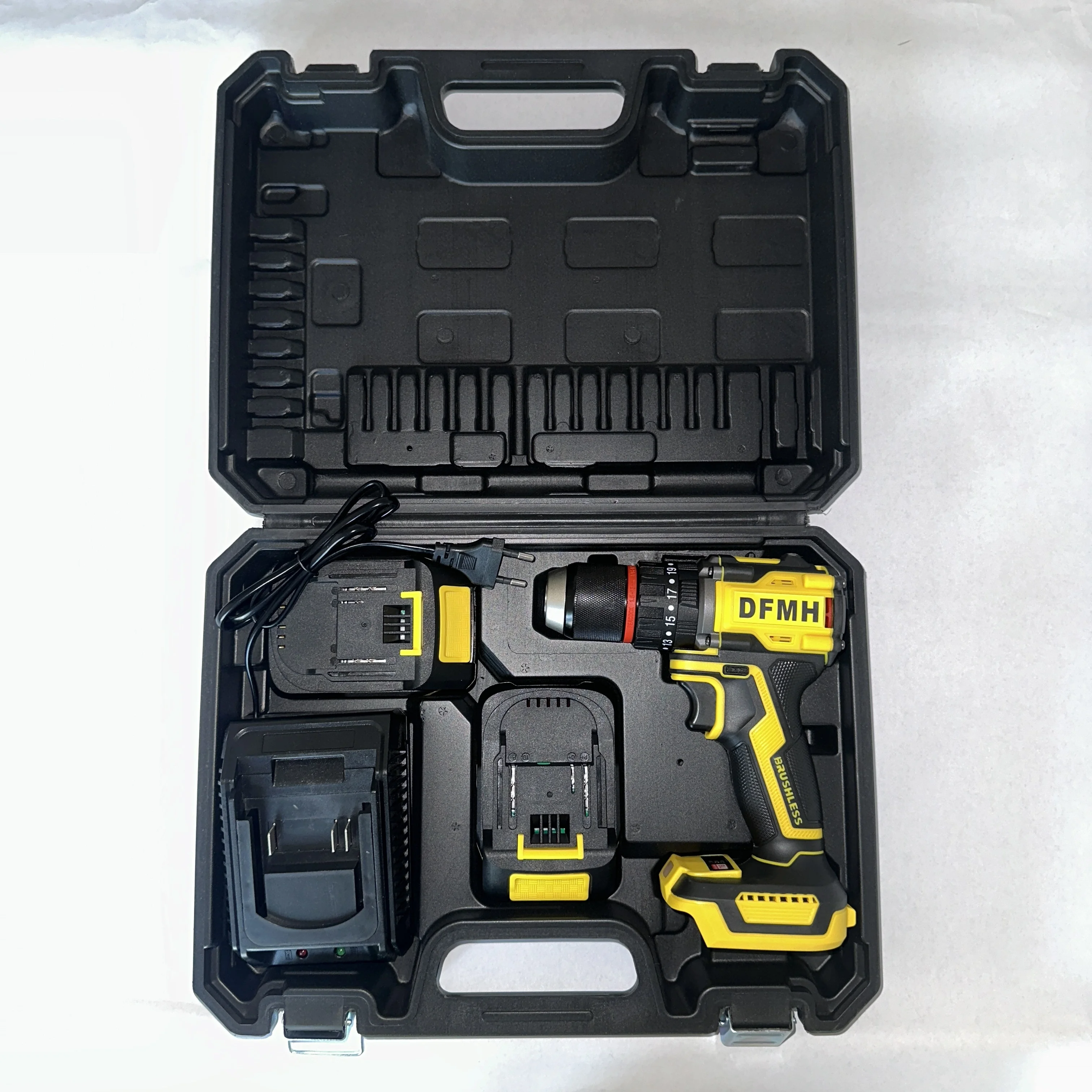 

Factory Promotion 21V 4.0-Ah Li_Ion Brushless Motor Impact Drill Battery Power Drill Electric Drill Cordless Power Tools