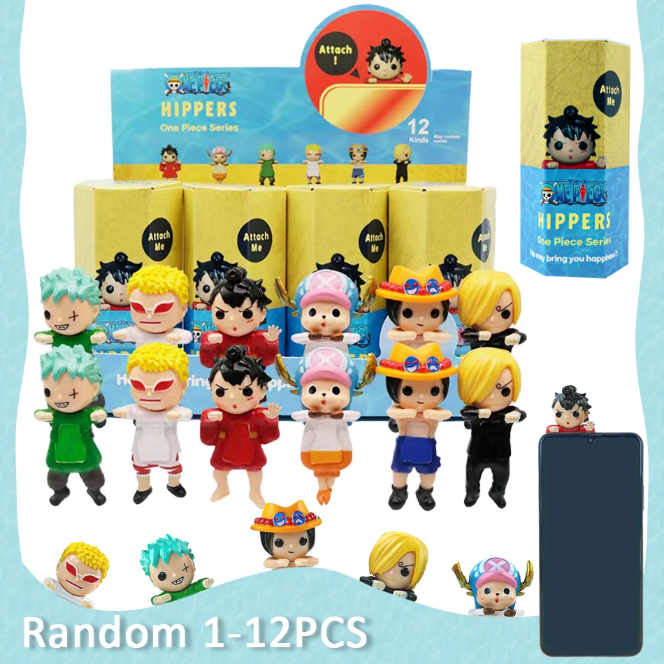 

Blind Box One Piece Series 12 Piece Blind Box Handmade Anime Cartoon Doll Desktop Car Decoration Birthday Toy Christmas Gift