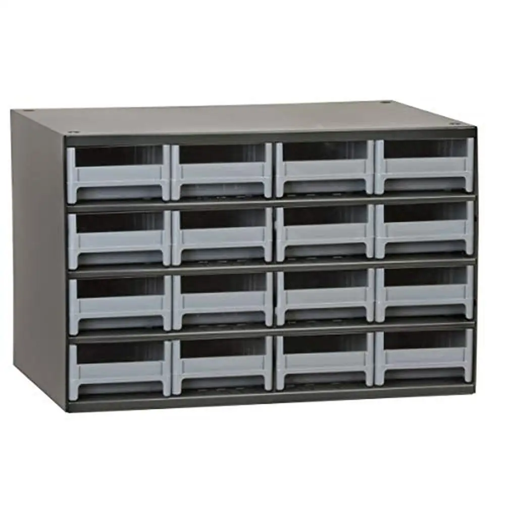 Steel Garage Storage Cabinet Organizer with Dividable Drawers Heavy Duty Tool Medicine Craft School Supplies Organizer Wall