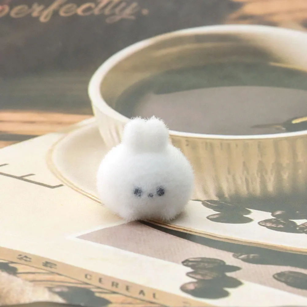 

20 шт., брелок для ключей с изображением кролика из смолы, подвески для изготовления ювелирных изделий, серьги, браслет, сумка, настольный автомобиль, кулон, украшения, аксессуары