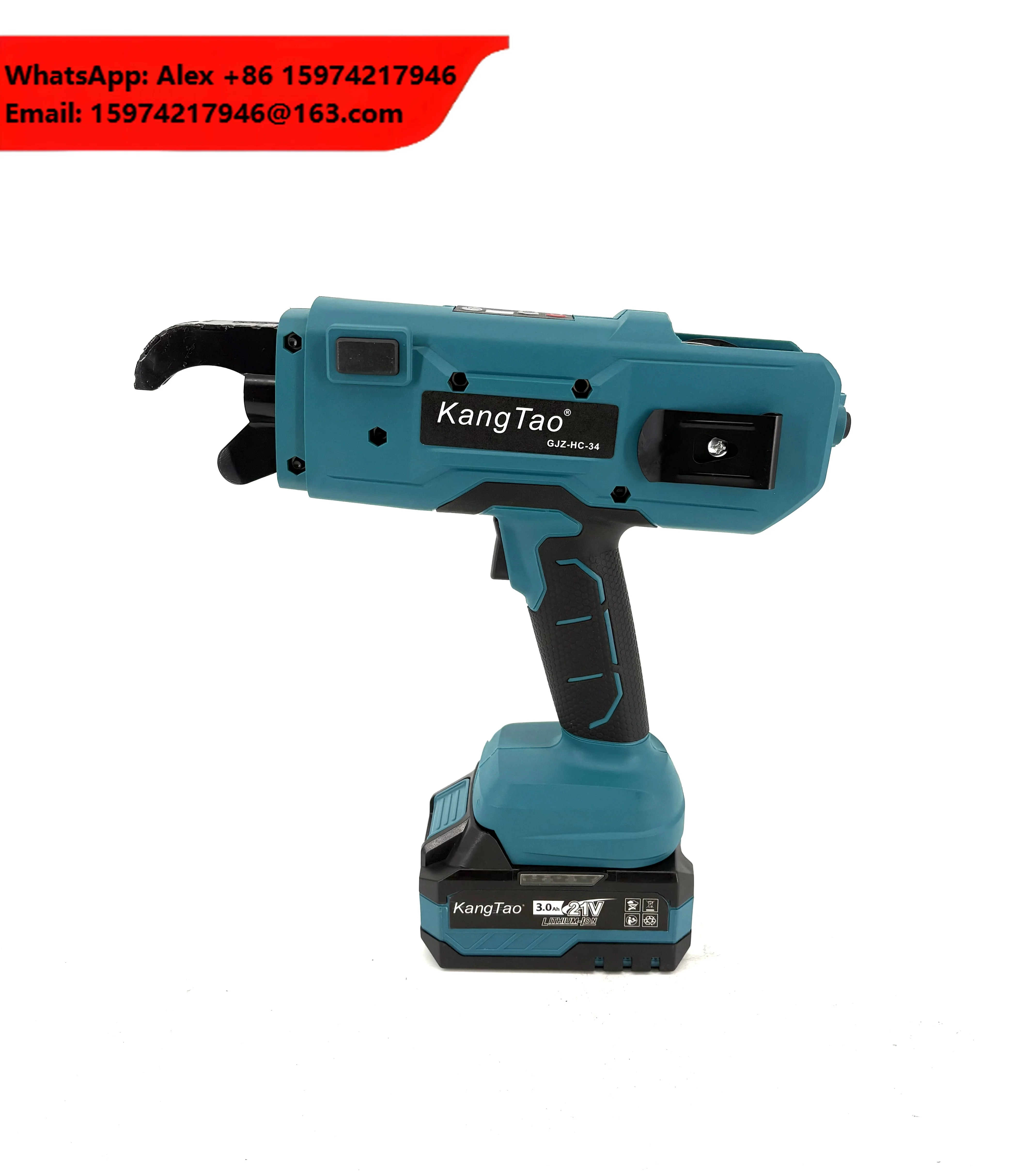 Portable Cordless Battery-powered Automatic Rebar Tying Machine, Suitable For Construction Tools