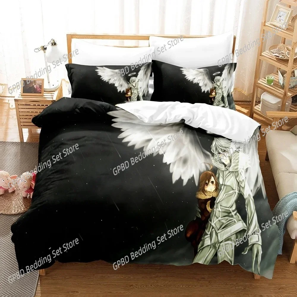 3D Printed Anime A Certain Magical Index Bedding Set Single Twin Full Queen King Size Bed Set Adult Kid Bedroom Duvetcover Sets