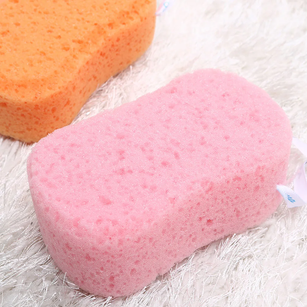 5 Pcs Bath Sponge Body Sponges Scrubbers Durable Shower Practical Exfoliating Clean Algae Skin Cleaning Tool Safe Bathing