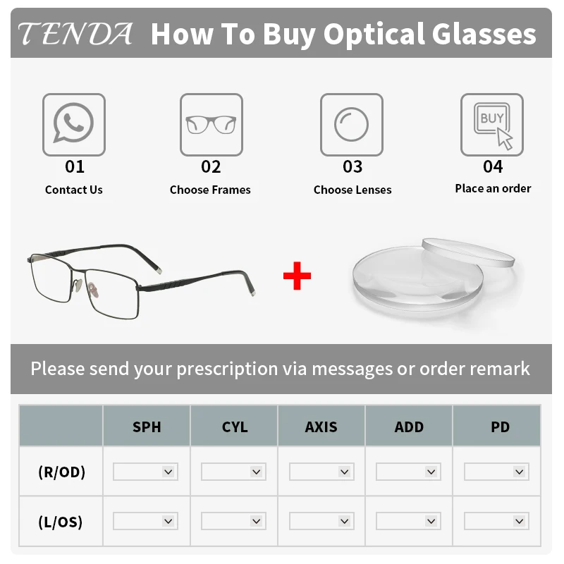 TendaGlasses 1.56 1.61 1.67 1.74 Single Vision Super Thin Lenses Anti Reflective Prescription Lens For Optical Glasses