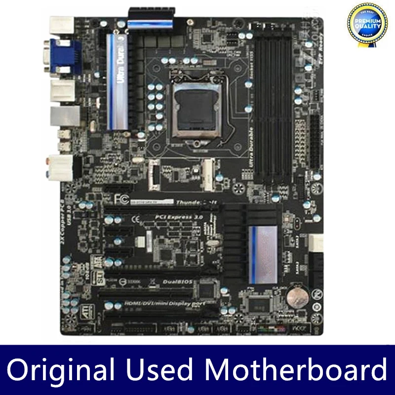 

Б/у GA-Z77X-UP4 TH Z77X-UP4 TH Материнская плата для настольных ПК LGA 1155 i7 i5 i3 Материнская плата HDMI VGA DVI DDR3 32 ГБ SATA III Z77