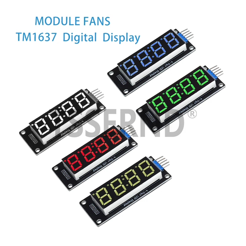 TM1637 0.36 Inch 7 Segments Digital Display Tube 4-Digit LED Module Board For Arduino