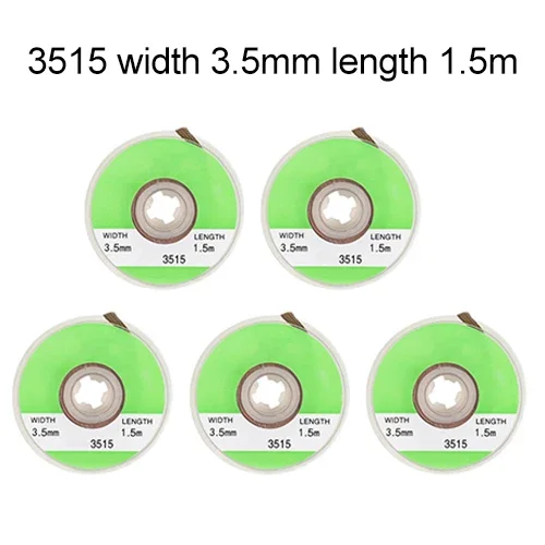 납땜 와이어 흡착용 비 세척 납땜 스트립, 납땜 코어 와이어 납땜 주석 코드 플럭스 수리 도구 액세서리, 5 개