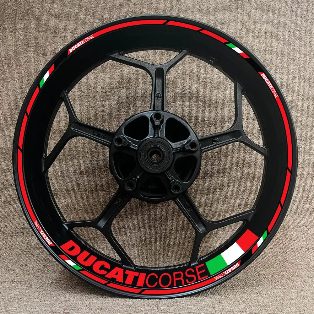 Modificado Wheel Rim adesivos impermeáveis, Cubo de roda adesivos, Hama 848 959 1199, Ducati 821 795 796