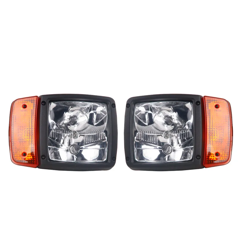 

Tractor Trailer LED Headlights 24V Turn Signal Indicator Lamp Work Light for Excavator JCB Telehandler