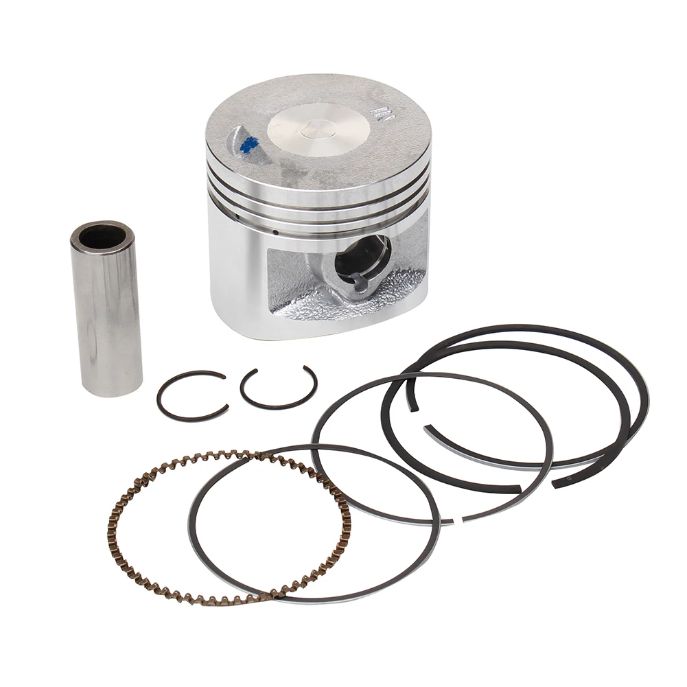 

140cc Motorcycle 55mm Piston 15mm Pin Piston Set For Lifan 140 1P55FMJ LF140 Horizontal Engine KAYO Apollo SSR SDG Dirt Pit Bike