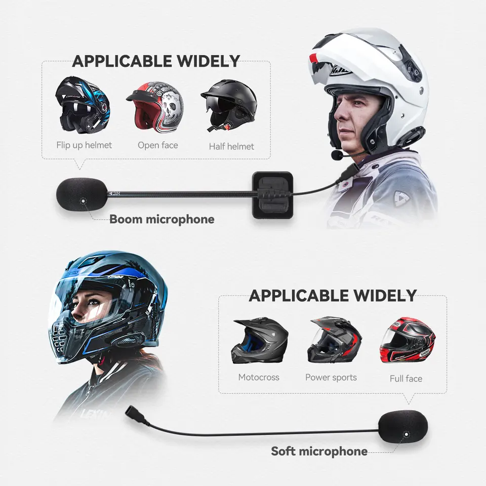 Lexin Headphone Accessories for Lexin GTX Bluetooth Helmet
