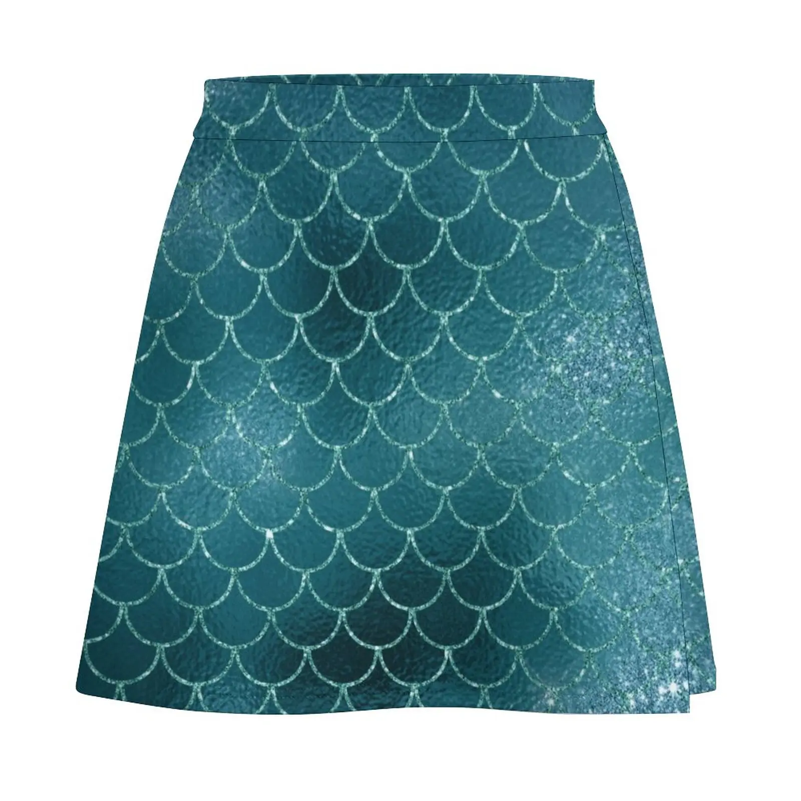 Mermaid Scales Mermaid Tail Mini Skirt cosplay summer clothes 90s vintage clothes