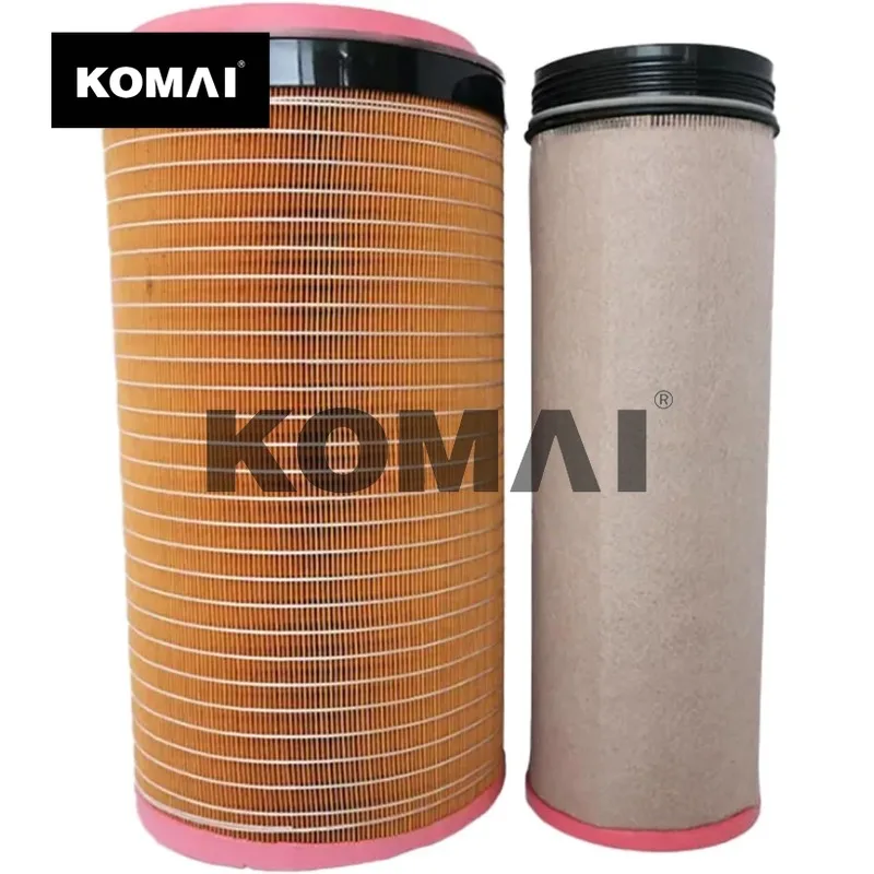 

KOMAI Air Filter CA-7087 CF1750 4592857110 C281300 4592855110 Fikowjs Fits for Sany SR235-S Excavator