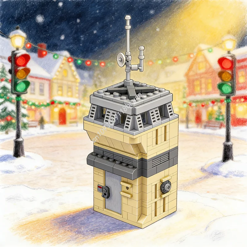 

422pcs MOC Advanced Guard Tower City Model Building Blocks Toys Construction Christmas Gifts Assemble Education Creative Idea
