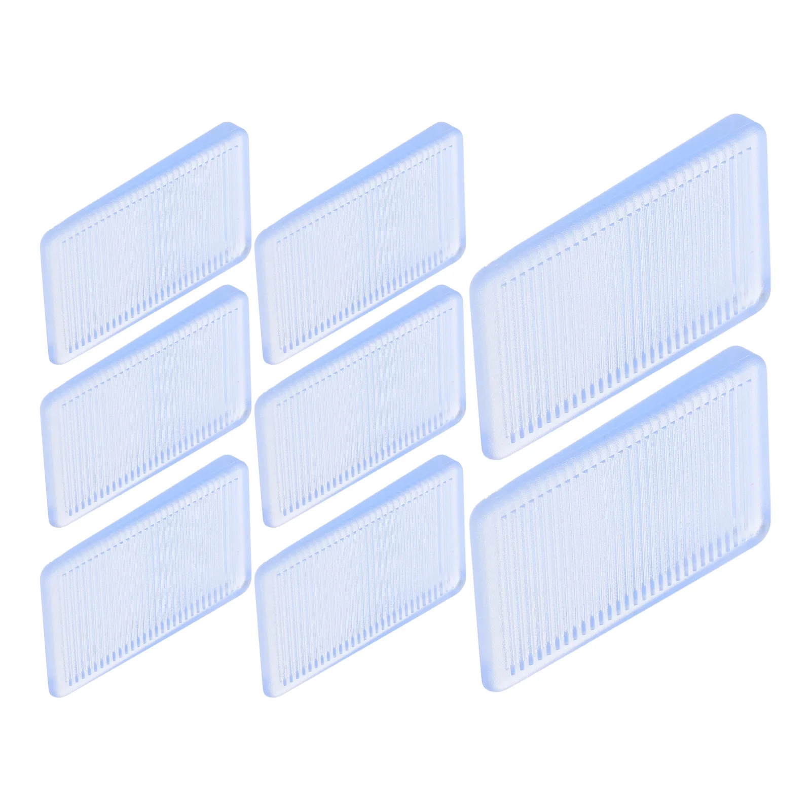 8 Pcs Furniture Mat Leveling Shims Door Wedge Table Adjustable 5X3X05CM Safety Stopper Multi-function Wear-resistant White