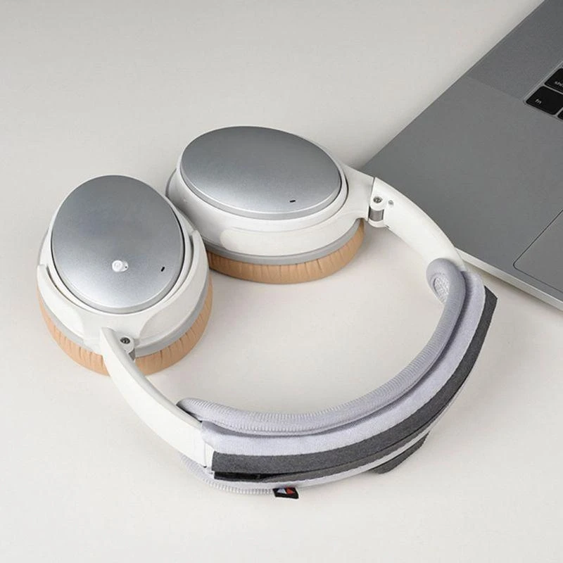 Kopfhörer Weiche für Kopf Strahl Kissen Pad Kopfhörer Ersatz Ohr Kissen Headsets S/L Größe mit Abdeckung Zipper Pad e74A – Detail 1