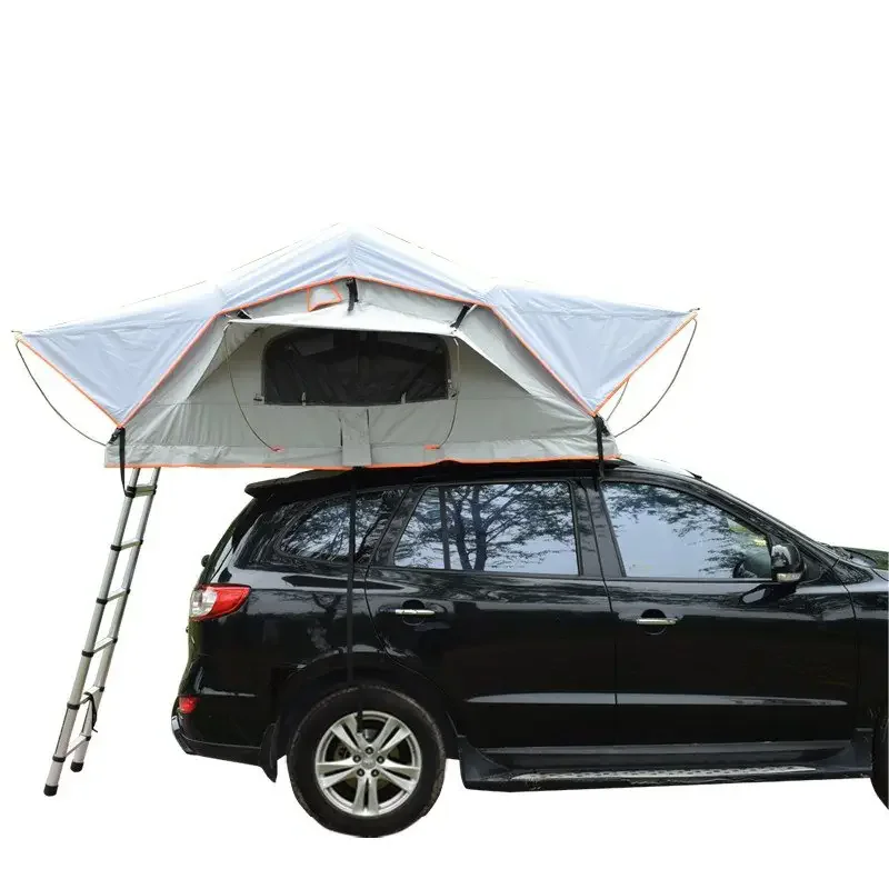 New Type Off Road Camping Fishing Outdoor Hard Shell Auto Car Roof Top Tent For Sale