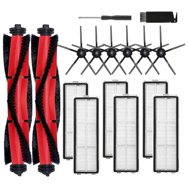 9m-para roborock q5 q5 + q5 plus aspirador de pó robótico kit acessórios reposição principal escova lateral filtros hepa peças reposição