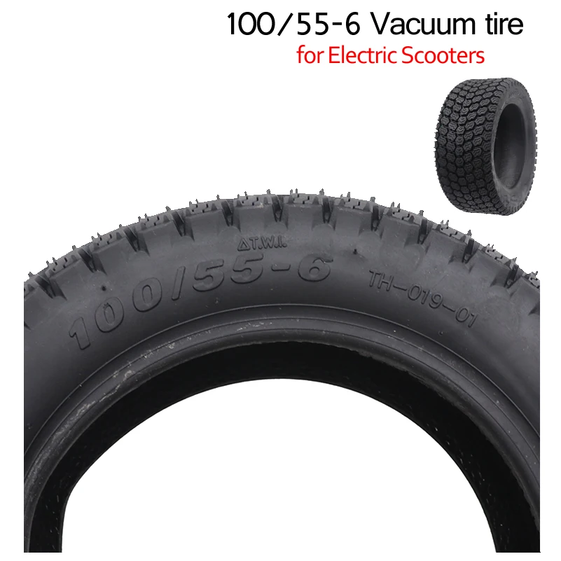 Good Quality Tubeless Tires 100/55-6 Vacuum for Scooter Go Kart ATV Quad Bike Off-Road