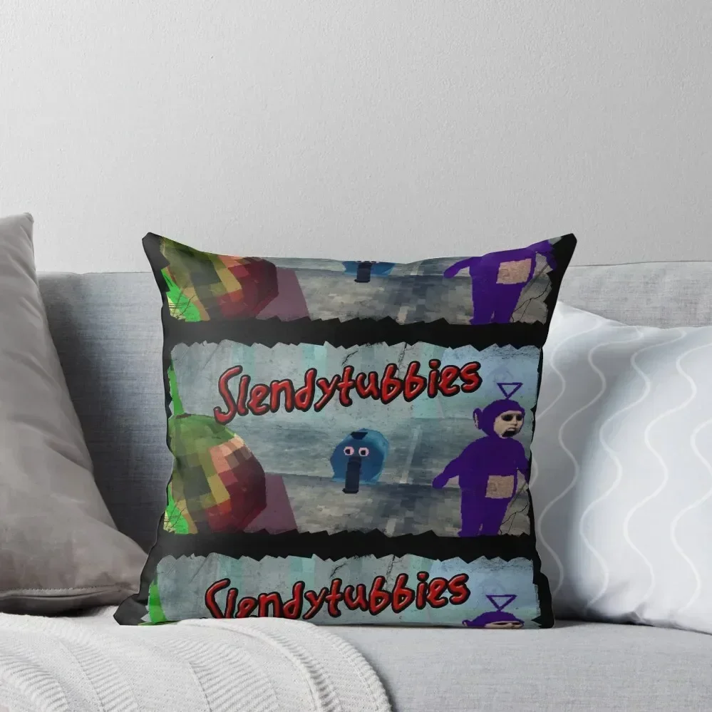 

Slendytubbies Throw Pillow Luxury Room Decorative Cushions Sofa Pillow Cover Cushion Covers For Living Room Cushion Child pillow
