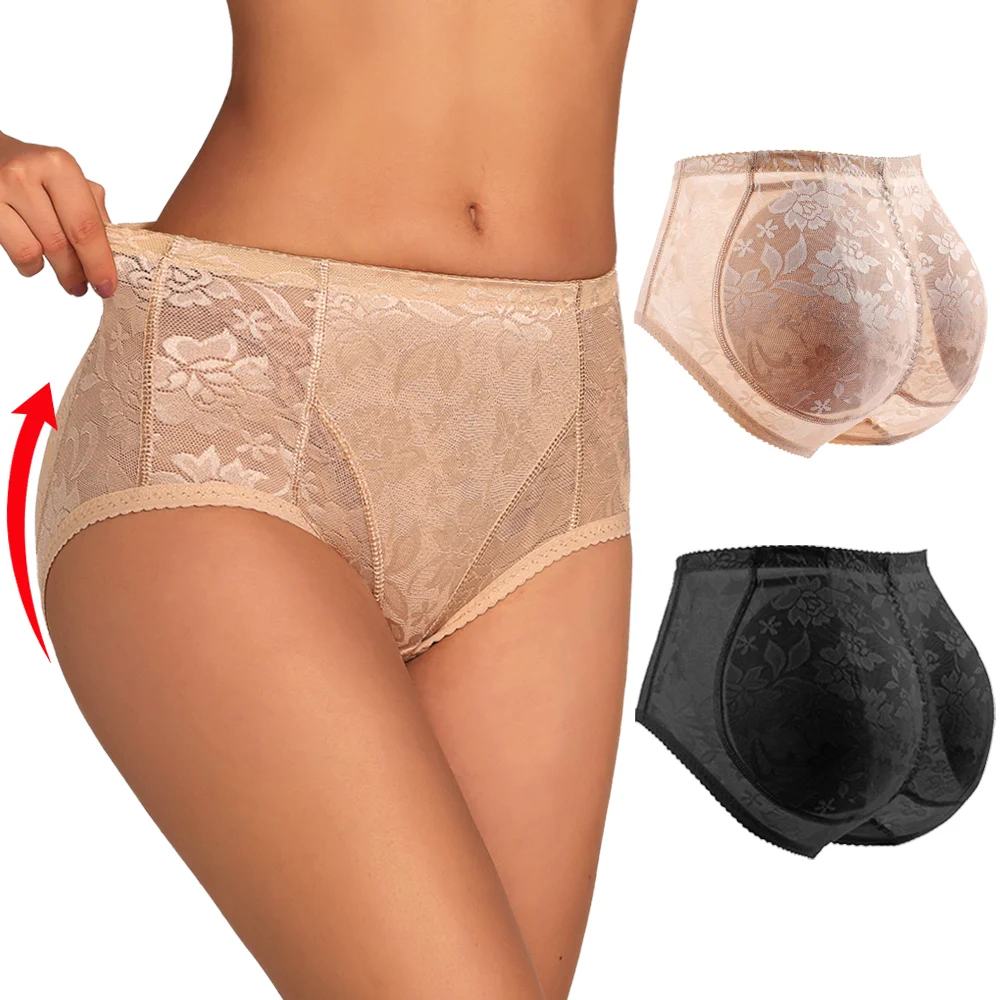 مثير الأرداف وهمية بعقب سراويل محدد شكل الجسم المرأة بعقب رافع ملخصات ملابس داخلية الورك الأرداف سراويل الإسفنج مبطن الملابس الداخلية #1
