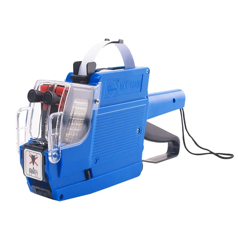 Portable MX6600 Pistora Etiquette Dual Line 10-Digit Price Labeling Machine Gun