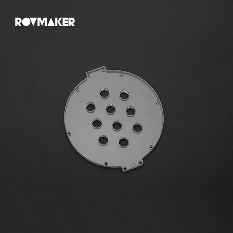 ROVMAKER Acrylic Sealed Cabin Cover Board Underwater Robot Hatch Parts for ROV Subsea End Cap