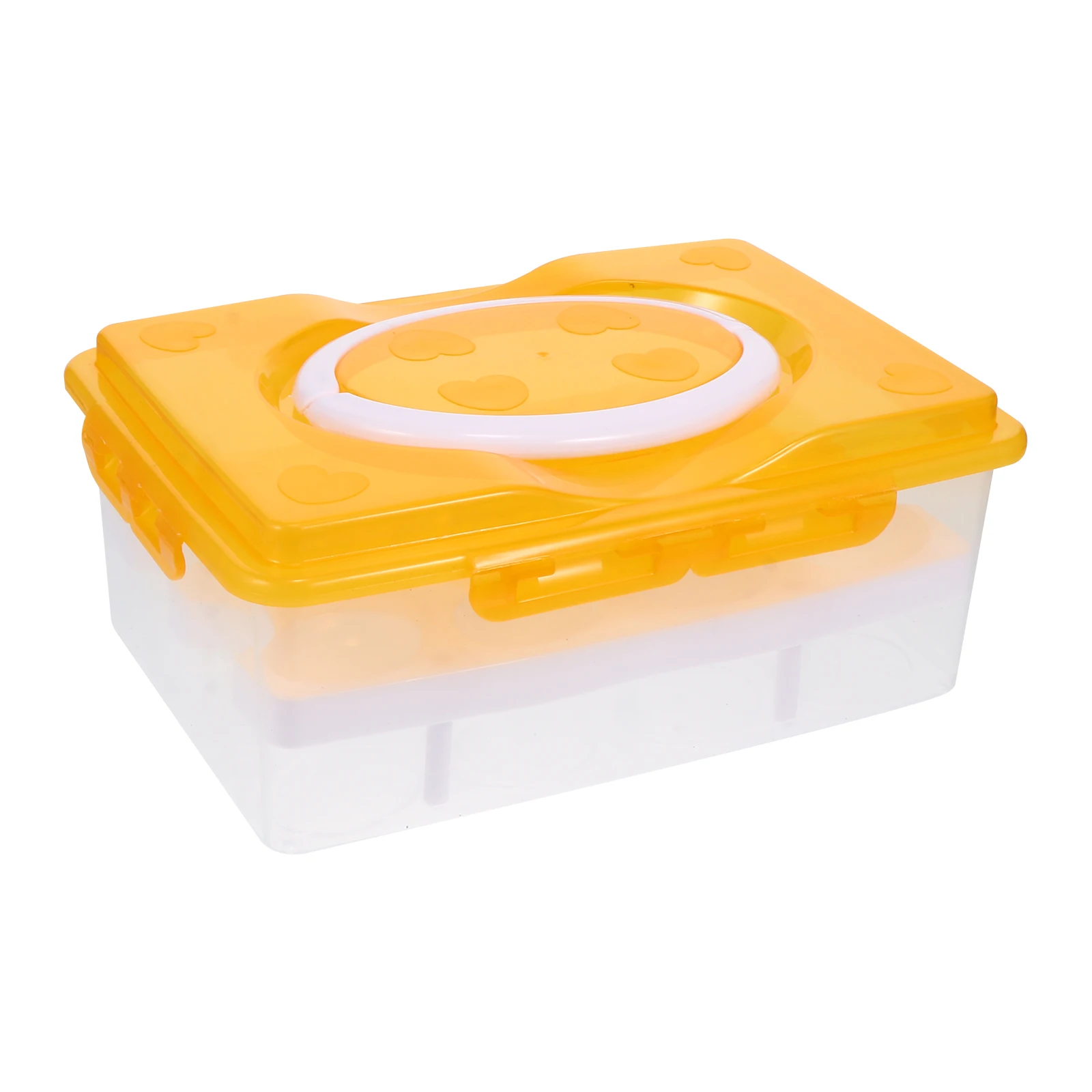 

Egg Storage Box Refrigerator Cabinet Organizer Plastic Container Holder Tray Case Organizer For Fragile Eggs Collision Free