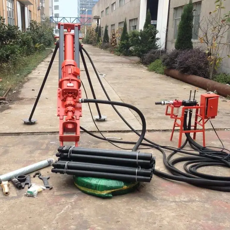 

Customized Small Electric DTH Drill Rig 40m Lightweight Multi Angle High Torque Borehole Drill Hot Selling