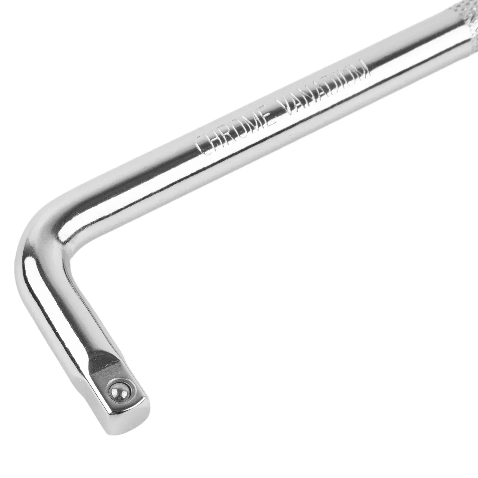 Anti-Slip Chrome Vanádio Extensão de Aço, Chave Soquete Bar Bent, Ferramentas Manuais, Novo, Tipo L, 1/2 ", 1/4", 3/8 ", 1Pc