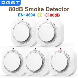 Independent Smoke Sensor Detector Fire Alarm System for Home Office Security Smoke Alarm Fire Protection