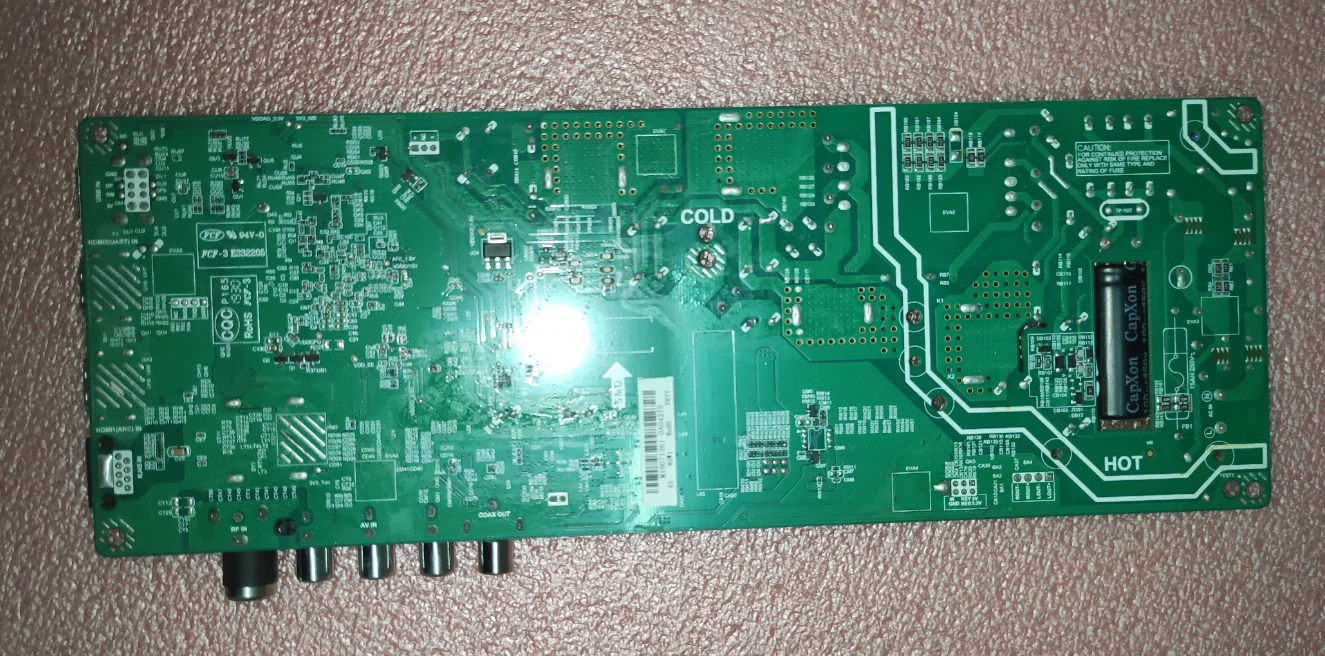 TPD.T962H8.PB761 MI02-D 490400005161   Placa-mãe de TV 3 em 1 4KWiFi rede Android 67.2--86.4v 550ma