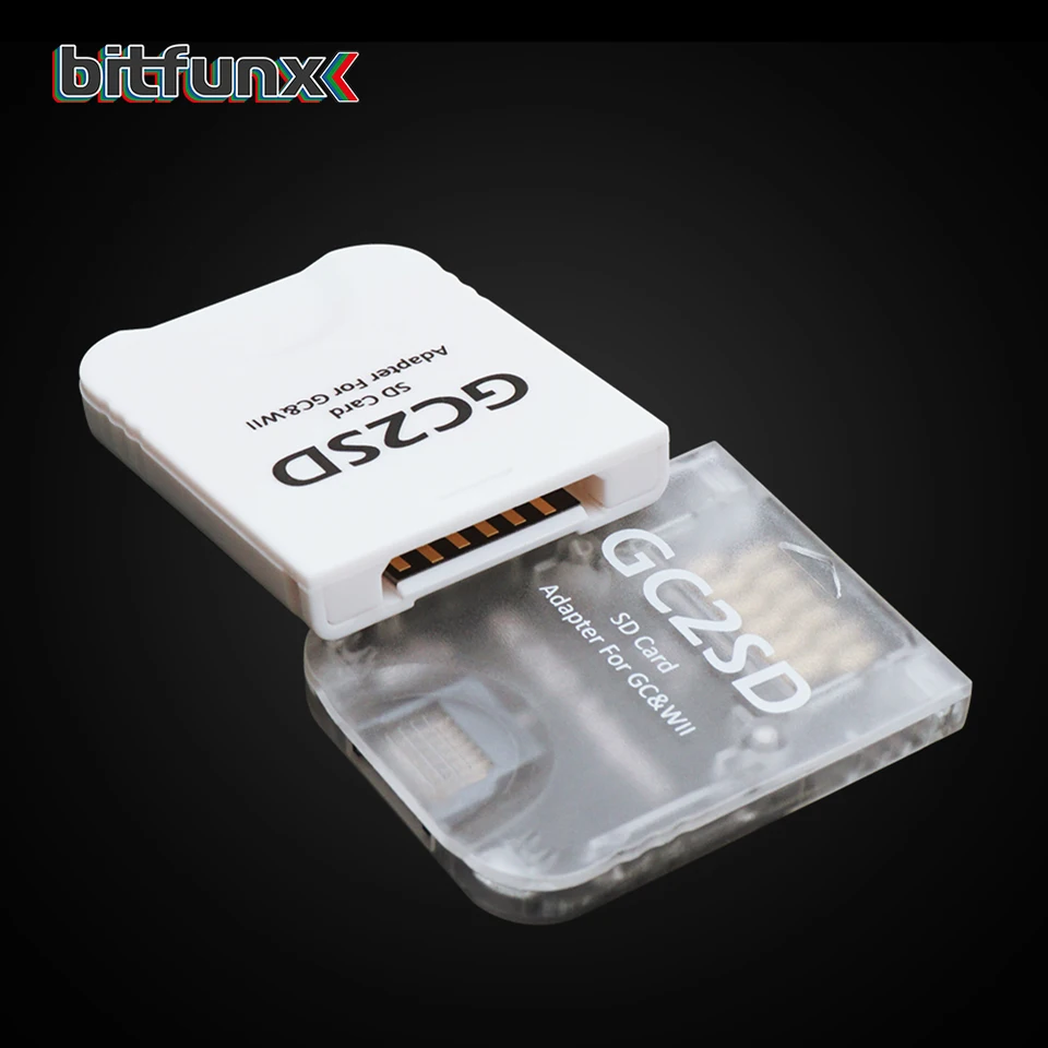 Bitfunx GC2SD Micro SD Card Adapter Memory Card Adapter Swiss for