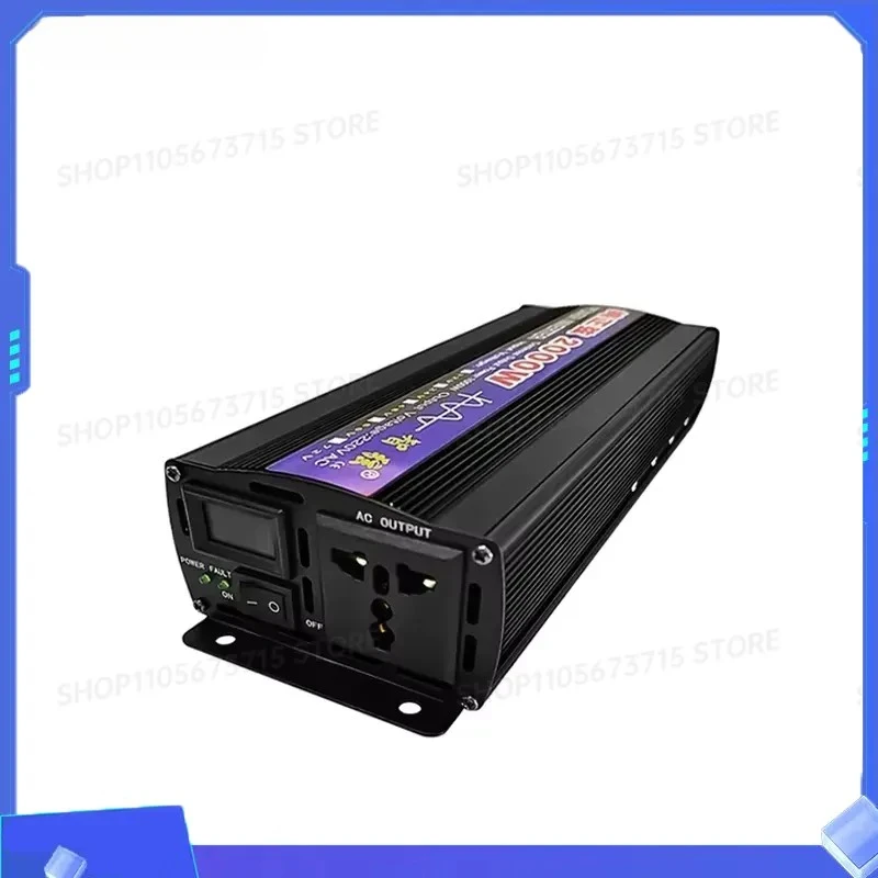 for 1000W 1600W 2000W 2600W Car Power Inverter DC 12V 24V 48V to 220V Converter Solar Charger Adapter Transformer