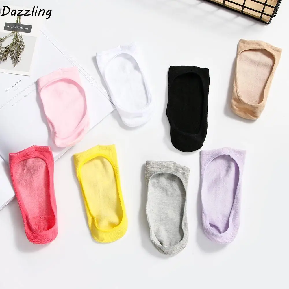

Non-slip Hot Sale Soft Cotton Invisible Open Toe Peep-Toe Hosiery Anti-skid Socks Low Cut Socks Boat Socks Stealth Socks
