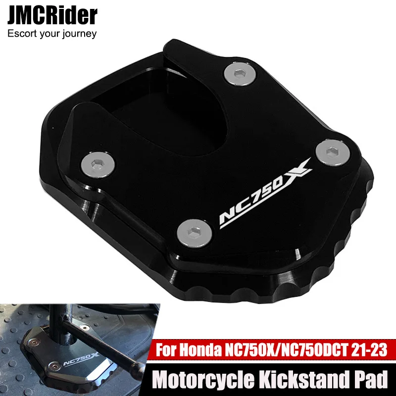 For HONDA NC750X NC 750X NC750 X/DCT 2021 2022 2023 Motorcycle Foot Side Stand Pad Kickstand Enlarger Plate Support Extension