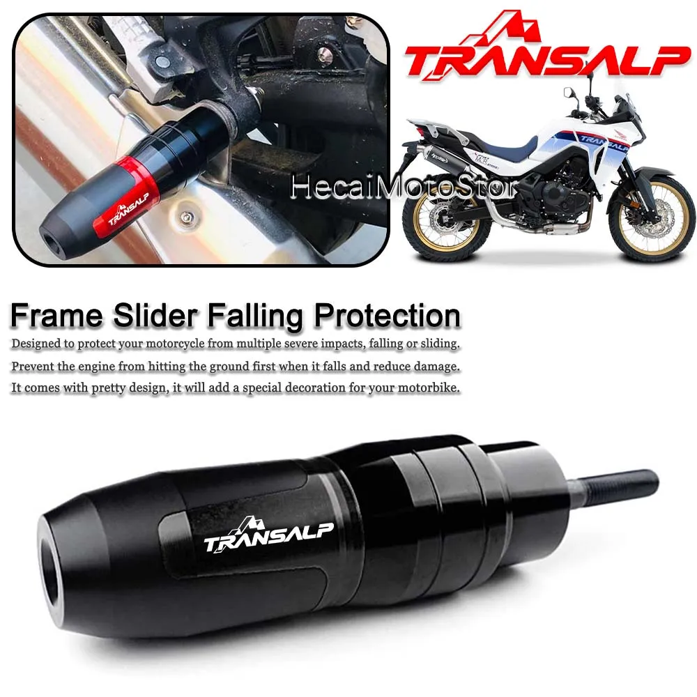 

For Honda XL750 Transalp xl750 Motorcycle CNC Accessoires Falling protection Exhaust Slider Crash