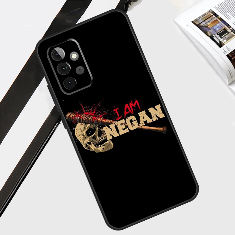 The Walking Dead Negan Case For Samsung Galaxy A54 A34 A14 A56 A36 A26 A16 A12 A32 A52 A13 A53 A15 A35 A55 A17 A57 view 4